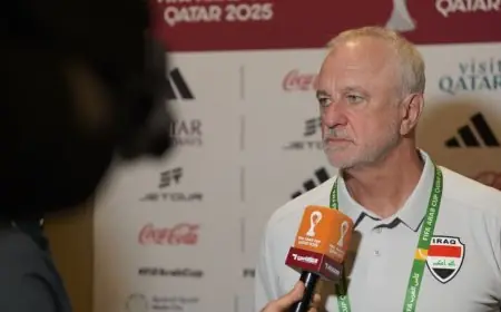 مدرب منتخب العراق يتوقع مباراة قوية أمام الأردن في كأس العرب المبهرة