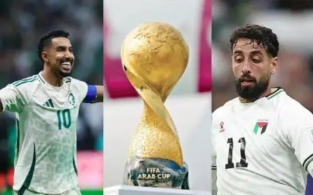 مغامرة فلسطين تواجه تحديات السعودية في كأس العرب من سيتأهل إلى نصف النهائي؟