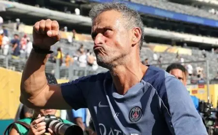 لويس إنريكي يؤكد استحقاق فريقه للفوز أمام أتلتيك بلباو