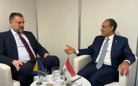 اجتماع وزير الخارجية مع نظيره من البوسنة والهرسك تعزيزاً للعلاقات الثنائية