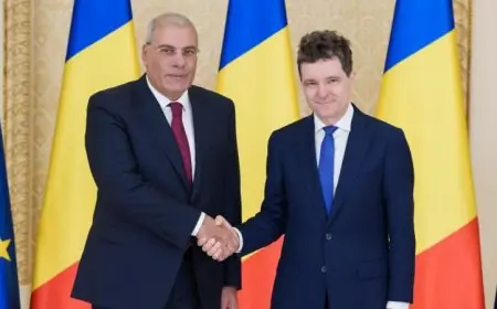 سفير مصر في بوخارست يسلم أوراق اعتماده للرئيس الروماني