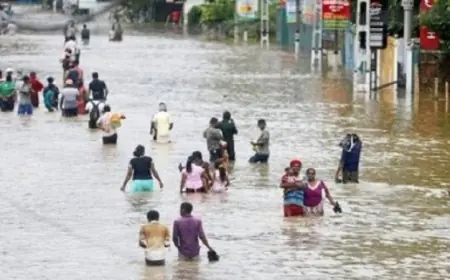 ارتفاع حصيلة ضحايا الفيضانات والانهيارات الأرضية في سريلانكا إلى 159 قتيلًا والبحث مستمر عن المفقودين