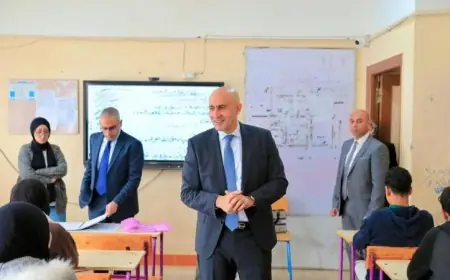وزير التعليم يبرز التزام وانضباط مدارس دمياط خلال جولته المفاجئة