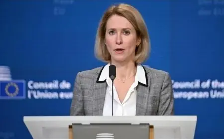 كالاس تؤكد التزام أوروبا بدعم أوكرانيا وتطالب بفرض عقوبات جديدة على روسيا