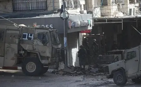 استمرار العدوان الإسرائيلي على طوباس وعقابا في الضفة الغربية