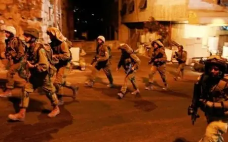 اقتحام الاحتلال الإسرائيلي محيط مستشفيات الخليل جنوب الضفة الغربية يثير القلق والأزمات الإنسانية