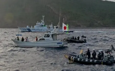 صين تفرض خروج سفينة يابانية من المياه الإقليمية لجزر دياويو