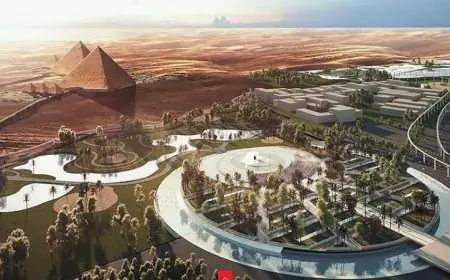 تطوير محيط الأهرامات لتحسين تجربة السياح والحفاظ على الطابع التراثي في مصر