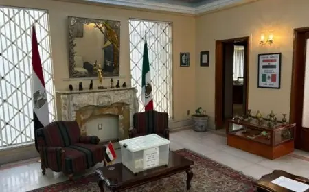 بدء التصويت بالخارج لانتخابات مجلس النواب للدوائر الملغاة في المرحلة الأولى