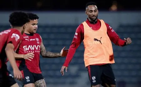 متعب الحربي يستأنف تدريباته مع الهلال بعد انتهاء برنامجه التأهيلي