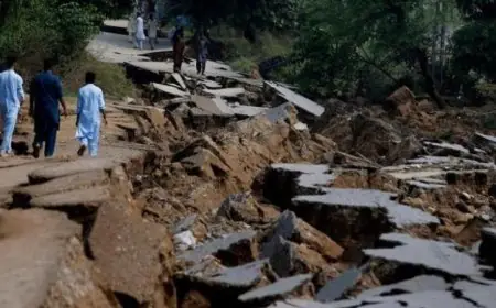 زلزال قوي بقوة 4 درجات يضرب منطقة الجنوب الغربي من باكستان