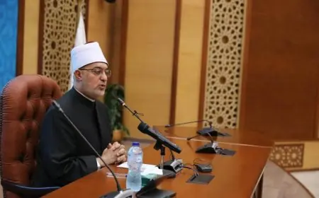 مفتي الجمهورية يؤكد ضرورة التعاون العلمي بين المؤسسات الدينية لتعزيز الخطاب الديني