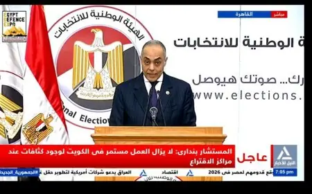 بنداري يؤكد انتهاء تصويت المصريين بالخارج في 31 مقر مع استمرار العملية الانتخابية في الكويت نظرا للإقبال الكبير