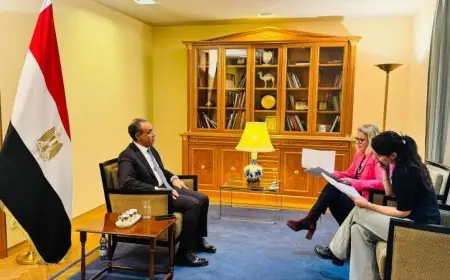عبدالعاطي يكشف تطورات العلاقات المصرية الألمانية وموقف مصر من القضايا العالمية