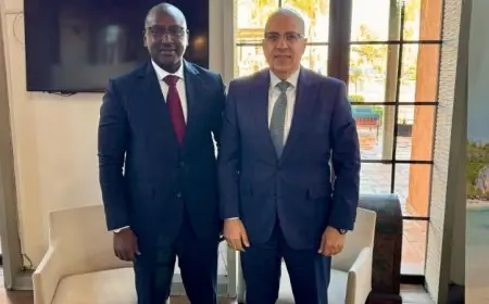سويلم يناقش تعزيز التعاون مع وزير المياه والصرف الصحي في السنغال