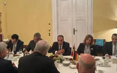 وزير الخارجية يعقد لقاءً هاماً مع مجموعة الصداقة البرلمانية المصرية الألمانية في البوندستاج