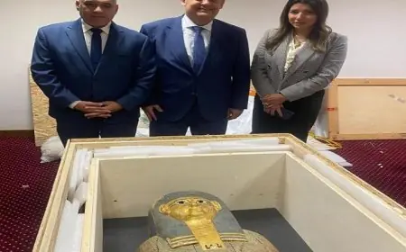 مصر تعيد قطعتين أثريتين من بلجيكا تعزيزًا لجهودها المستمرة في حماية التراث الثقافي