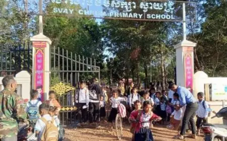 إغلاق 990 مدرسة في تايلاند يؤثر على تعليم 163 ألف طالب في كمبوديا بسبب النزاع المتصاعد