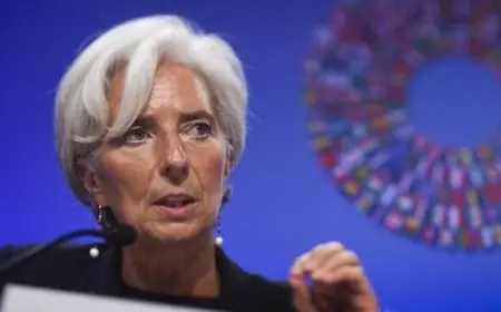 لاجارد تشير إلى إمكانية رفع البنك المركزي الأوروبي لتوقعات النمو في ديسمبر المقبل