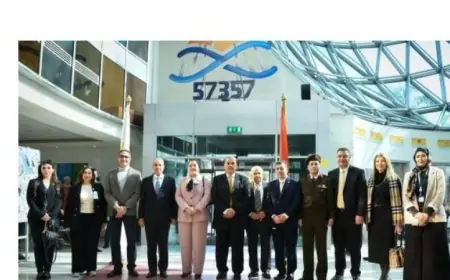 السنباطي تحتفل مع وزارة الخارجية باليوم العالمي لحقوق الإنسان في مستشفى 57357