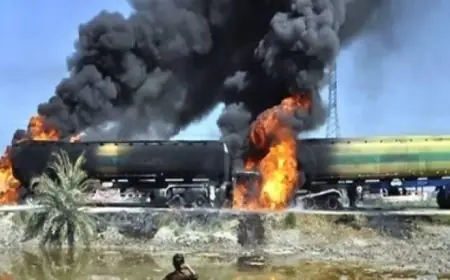 انفجار شاحنة وقود جنوب غربي الكاميرون يؤدي إلى مصرع 8 أشخاص