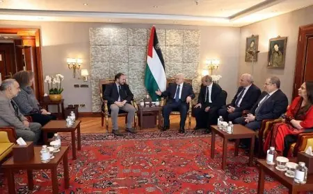 الرئيس الفلسطيني يجتمع مع قيادات ورؤساء الأحزاب الإيطالية لتعزيز التعاون السياسي