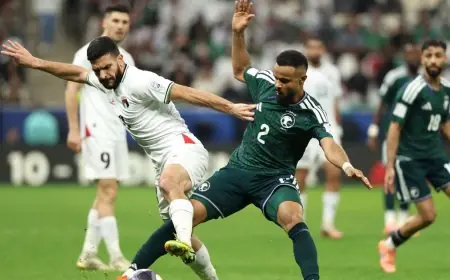 مباراة السعودية وفلسطين تنتهي بالتعادل وتمر للوقت الإضافي