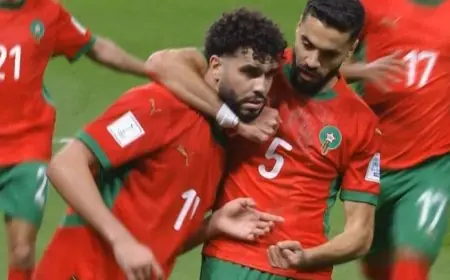 وليد أزارو يحقق انتصاراً ساحقاً لمنتخب المغرب أمام سوريا ويقوده إلى نصف نهائي كأس العرب 2025 فيديو