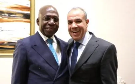 عبد العاطي يلتقي مع نظيره الأنجولي في قلب العاصمة لواندا