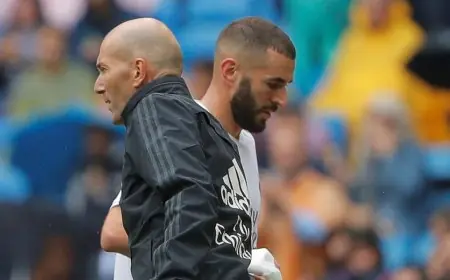 كريم بنزيما يؤكد علاقة استثنائية مع زيدان ويتوقع نجاحه مع منتخب فرنسا