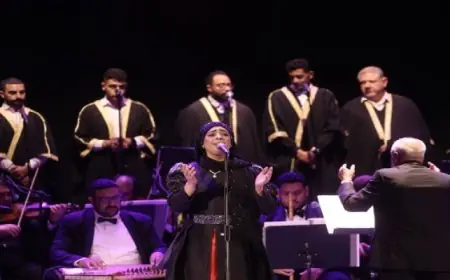 فرقة الإنشاد الدينى تتألق على مسرح الجمهورية في حفل متميز بحضور كامل