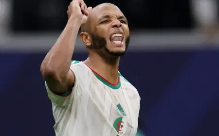 ياسين براهيمي يعبر عن أسفه لجمهور الجزائر بعد خسارة بفارق تفاصيل بسيطة