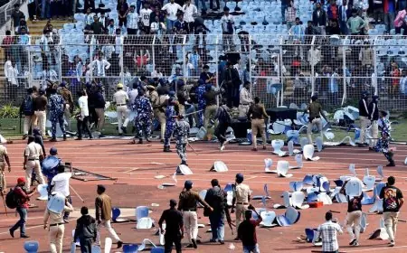 الشرطة تعتقل منظم زيارة ميسي في الهند بعد أحداث شغب مثيرة