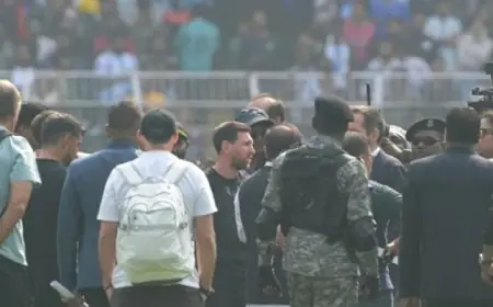 جولة ميسي التاريخية في الهند تتحول إلى كارثة وطنية تصدم الجماهير