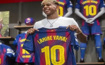 لامين يامال يتربع على عرش مبيعات قمصان اللاعبين في أوروبا لعام 2025