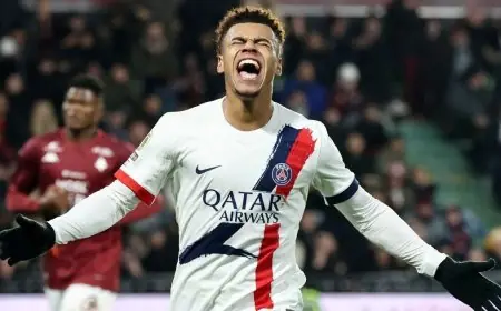 باريس سان جيرمان يتفوق على ميتز العنيد محققاً رقماً قياسياً في الهجوم