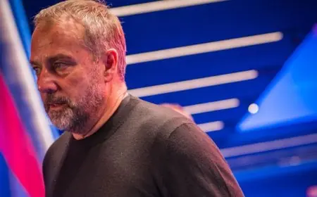 فليك يعبر عن رضاه بضغط فريقه على ريال مدريد ويتجنب الحديث عن مستقبل تشابي