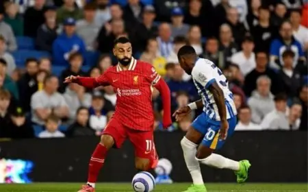 تشكيلة ليفربول المنتظرة لمواجهة برايتون في الدوري الإنجليزي وعودة قوية لمحمد صلاح