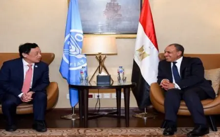 وزير الخارجية يثني على جهود منظمة الفاو في مكافحة الجوع وتحقيق الأمن الغذائي بحلول 2030