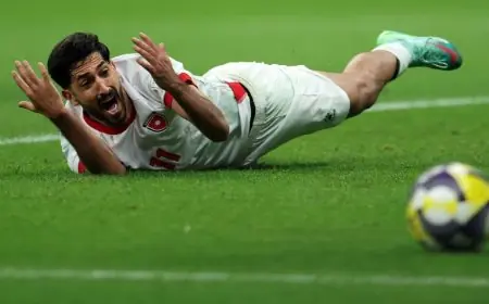 إصابة نجم الأردن بالرباط الصليبي تضعه خارج حسابات نادي الاتفاق