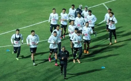 منتخب مصر يستعد لمباراته القادمة بمران أخير في مركز المنتخبات الوطنية بالقاهرة غداً