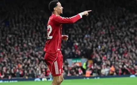 هوجو إيكيتيكي يحقق رقمًا قياسيًا بتسجيل أسرع هدف في تاريخ الدوري الإنجليزي بالفيديو