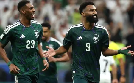 تشكيلة المنتخب السعودي الرسمية لمباراة نصف النهائي ضد الأردن في كأس العرب