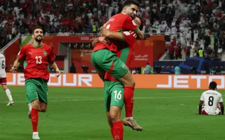 المغرب يحقق انتصاراً ساحقاً على الإمارات بثلاثية ويتأهل إلى نهائي كأس العرب