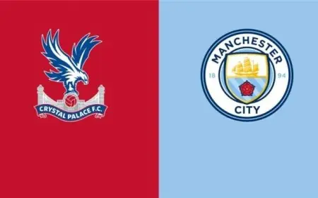 موعد مباراة مانشستر سيتي ضد كريستال بالاس في الدوري الإنجليزي والقنوات الناقلة لها