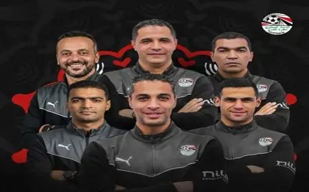 ستة حكام مصريين يتوجهون إلى المغرب للتحضير لإدارة مباريات كأس الأمم الأفريقية