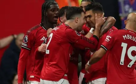 مهرجان أهداف مثير في تعادل مانشستر يونايتد وبورنموث في الدوري الإنجليزي