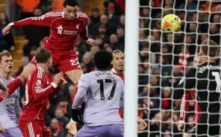 محمد صلاح يتألق في فوز ليفربول على برايتون بثنائية في الدوري الإنجليزي