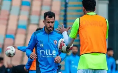 الونش وعواد ينضمان إلى تدريبات الزمالك قبل مواجهة حرس الحدود الحاسمة