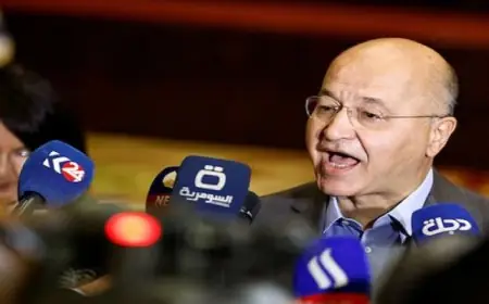 برهم صالح الرئيس العراقي السابق منتخبًا كمفوض للأمم المتحدة لشؤون اللاجئين